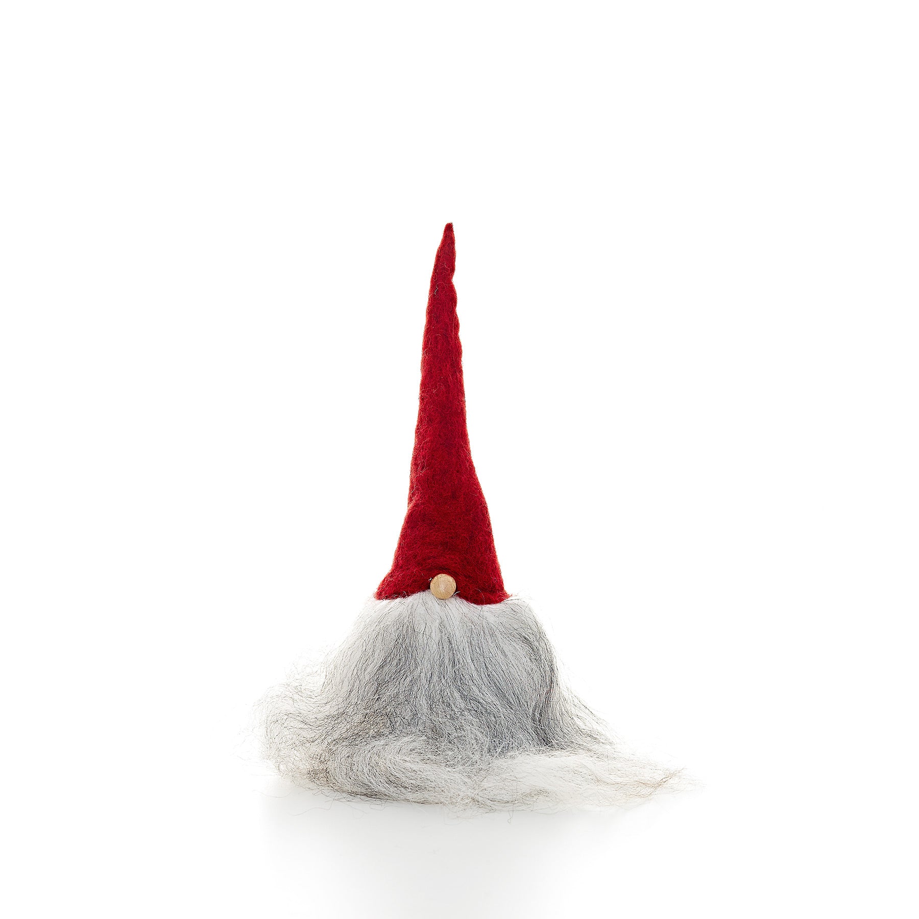 12" Gnome with Wood Base and Red Cap Zoom Image 1