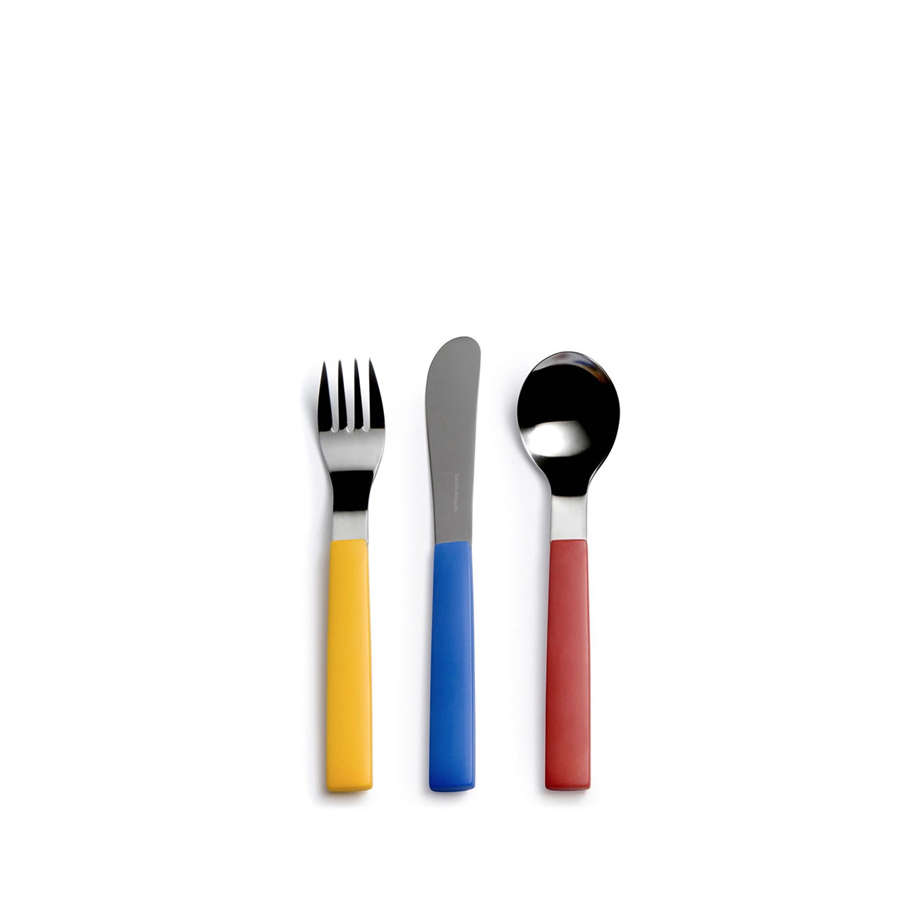 Heath Kids Flatware Set with Multi-Colored Handles Zoom Image 1
