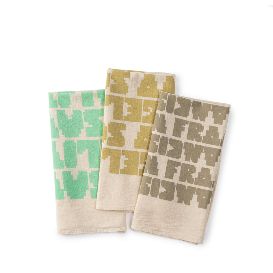Cities Towel in Los Angeles/Sausalito/San Francisco (Set of 3) Image 1