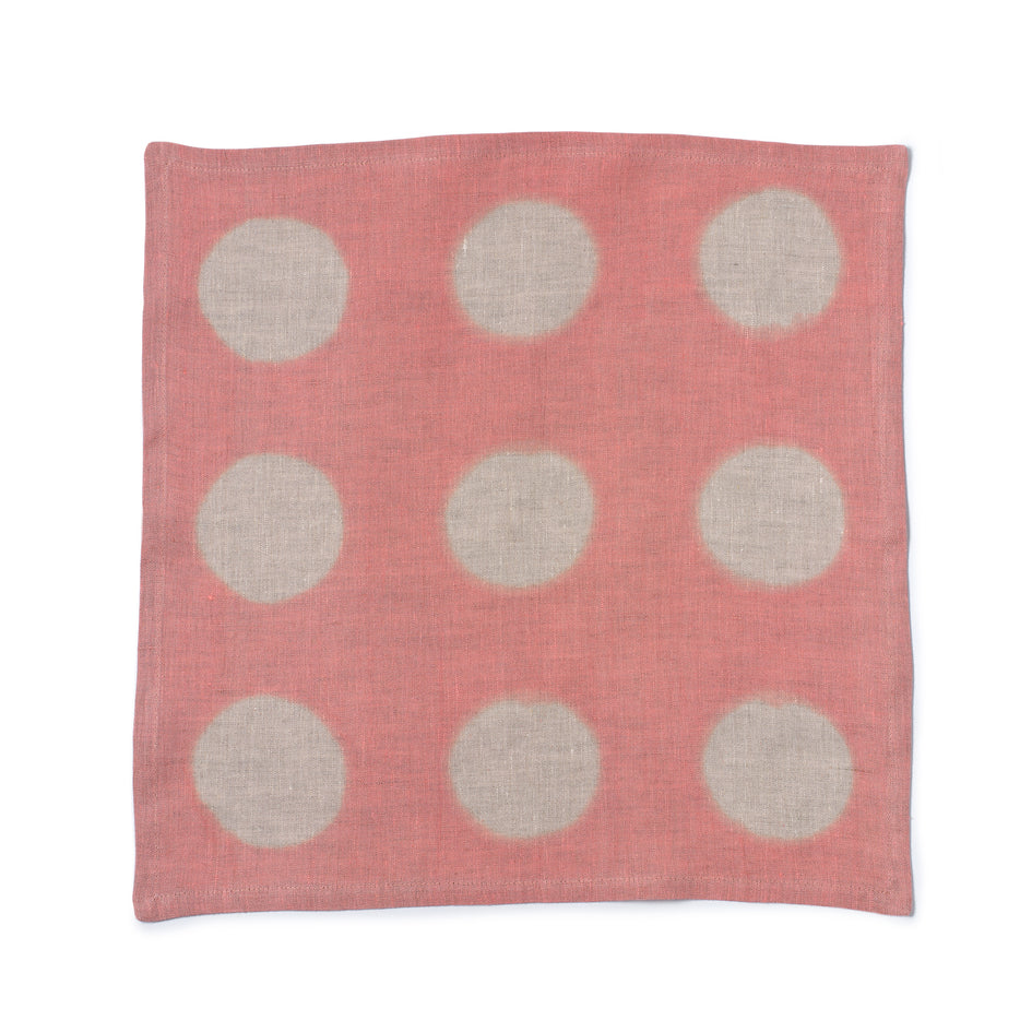 Dots Napkin in Grapefruit Zoom Image 2