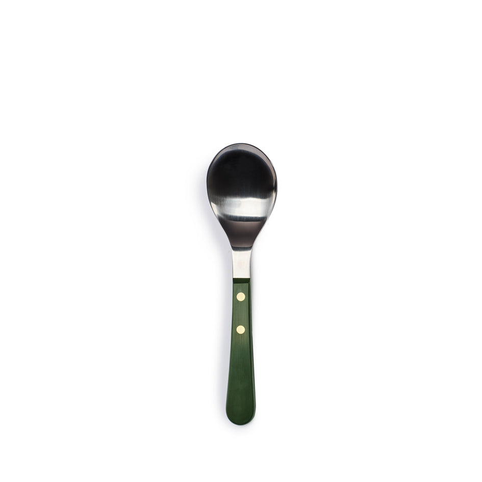 Provencal Green Serving Spoon Image 1