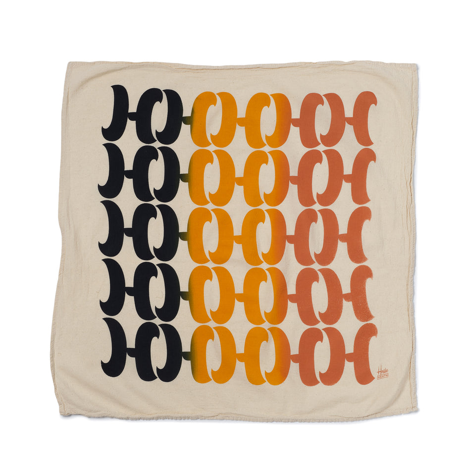 H-Pattern Tea Towels in Split Fountain (Set of 3) Zoom Image 3