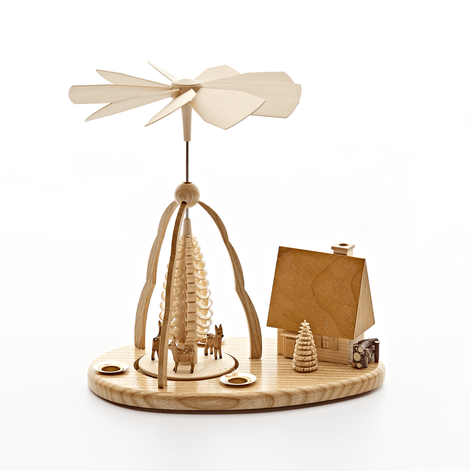Deer and Cabin Pyramid Image 1